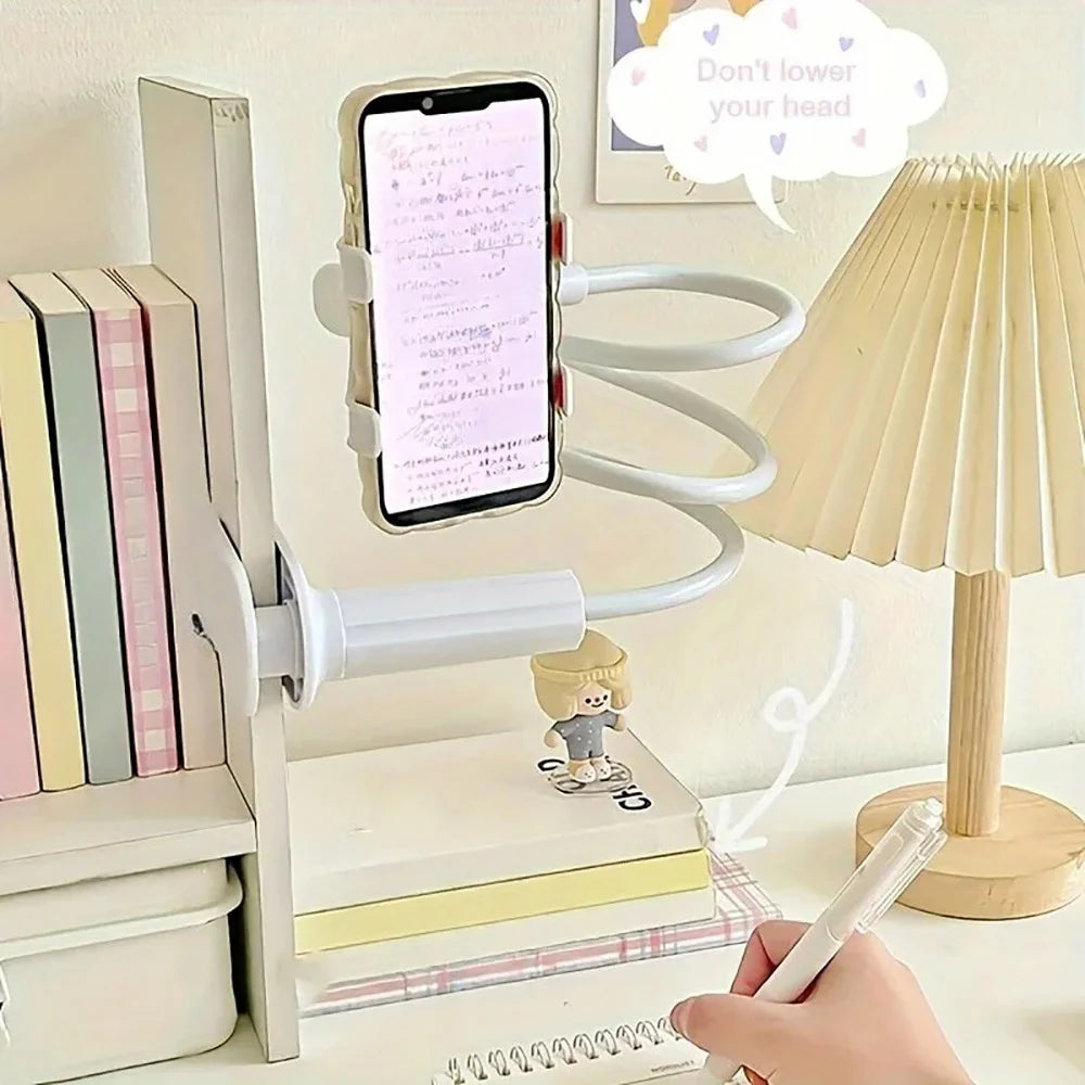 Multifunction Lazy Holder Adjustable Long Arm Universal Mobile Phone Holder Long Arm Cellphone Clip Home Bed Desktop Mount Phone