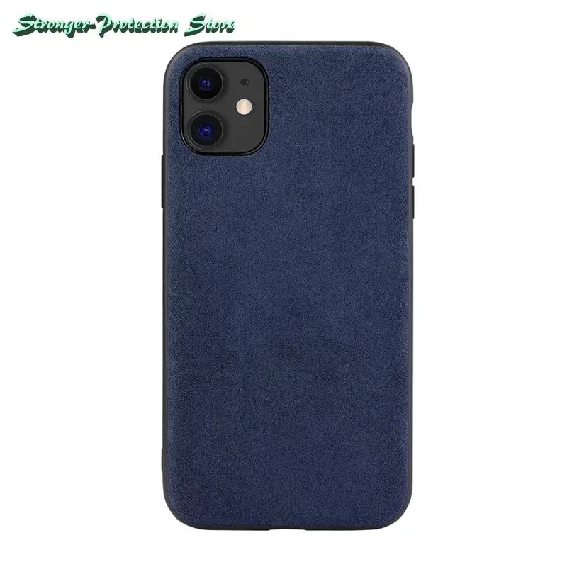 Phone Case Made of Italian Leather for Google Pixel 9 Pro 8 Pro 7 Pixel Fold 8A 7A Luxury Business Artificial Phone Case