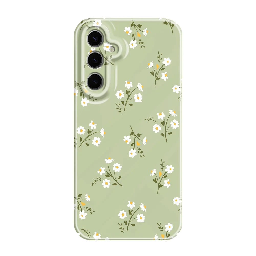 Sunshine Flower Phone Case For Samsung Galaxy S25 S24 S23 S22 S21 S20 Plus Ultra FE 5G Film Hard Cover