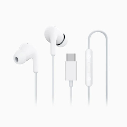 Xiaomi Type-C Earphones Clear Calls HD Microphone IP54 Dust Water Resistant Type-C Port Plug Play Wired Headphone