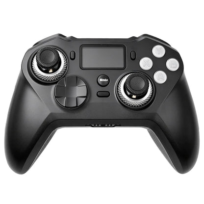 G8 Wireless Game Controller for PC Switch Android iOS Mobile Phone 4 Hall Operation-with TMR Hall Joystick, 30-90gf Adjustable Damping, Smart Screen, Turbo Macro RGB Light, 6-Axis Vibration Gamepad