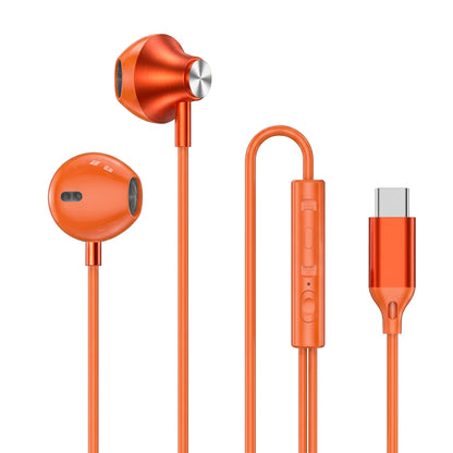 For iPhone 17 Pro USB Type C Headphones HiFi Surround Sound Earphones in Ear 3.5mm Wired Earbuds For iPhone 16 15 Pro Max Air