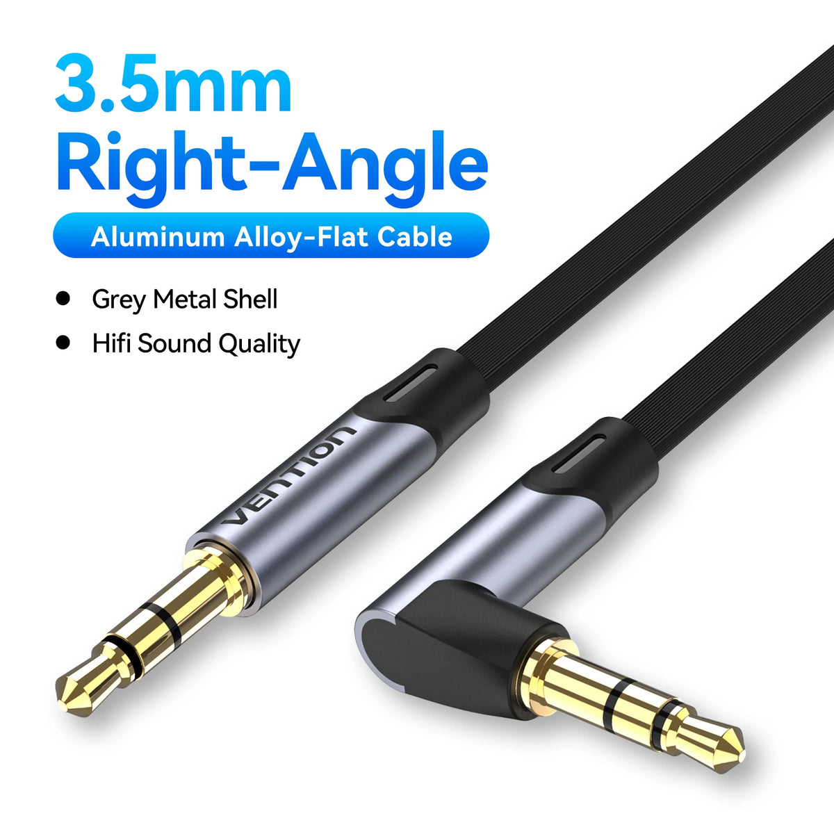Vention 3.5mm Jack Audio Cable Male to Male 3.5mm Audio Aux Cable Jack for Phone Car Headphones Speaker Cable Wire Line Aux Cord