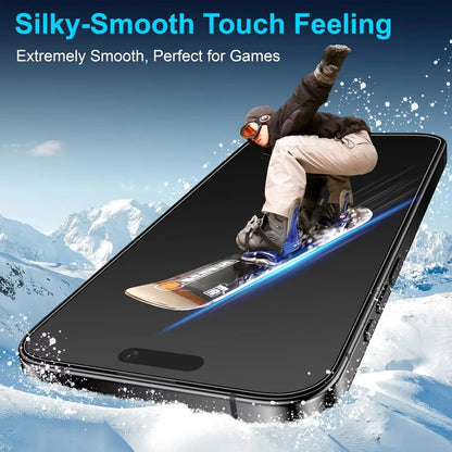 Matte Privacy Screen Protector For iPhone 17 Pro Max 16 15 13 14 18 Pro Max 11 12 Air 7 8 Plus XR SE Anti-Spy Soft Ceramic Film