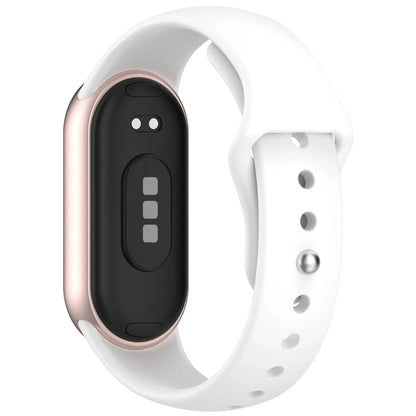 Soft Silicone Strap for Xiaomi Mi Band 10 9 8 NFC Smart Watch Sport Replaceable Bracelet Correa for Mi Band 11 Breathable Strap