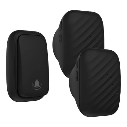 New Long-Range Self Powered Wireless Door Bell No Battery Waterproof 60 Ringtones Kinetic Doorbell EU US UK Plugs Optional