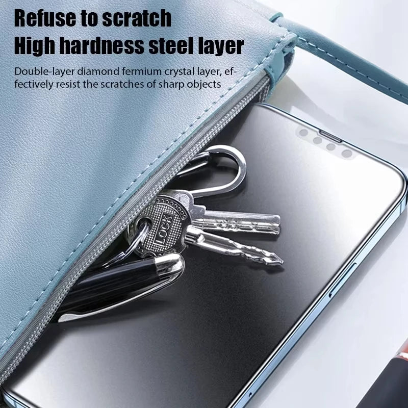 1-5PCS Matte Ceramic Privacy Screen Protectors For Samsung S25 Ultra S26 S24 FE S23 Plus A25 A24 A56 A55 A16 A36 A26 S21 A57 A37