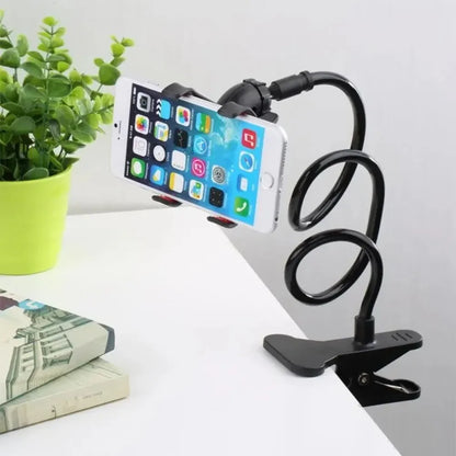 Portable Flexible Lazy Bed Desktop Bracket 360 Clip Mobile Phone Holder Stand Smartphones Desk Bed Mount Stand Base Support 70cm