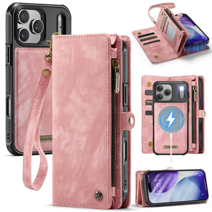 Business Zipper Multi Cards Solt Wallet Leather Case For iPhone 18 Pro Max 17 16 Plus 15 Plus 14 13 12 Full Protection Cover