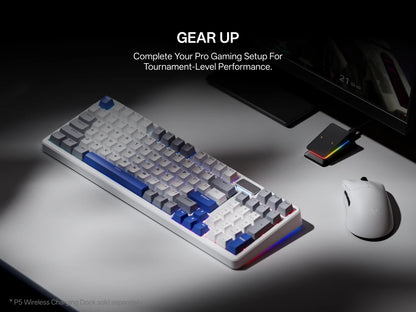 Rapoo VT3S MAX / VT3S Wireless Gaming Mouse 30K/26K DPI True 8K Wireless Polling Rate 49g Lightweight Up to 750 Hour Battery 8 Programmable Buttons On-Board Memory Esports Laptop Gaming Mice Compatible with Windows Mac