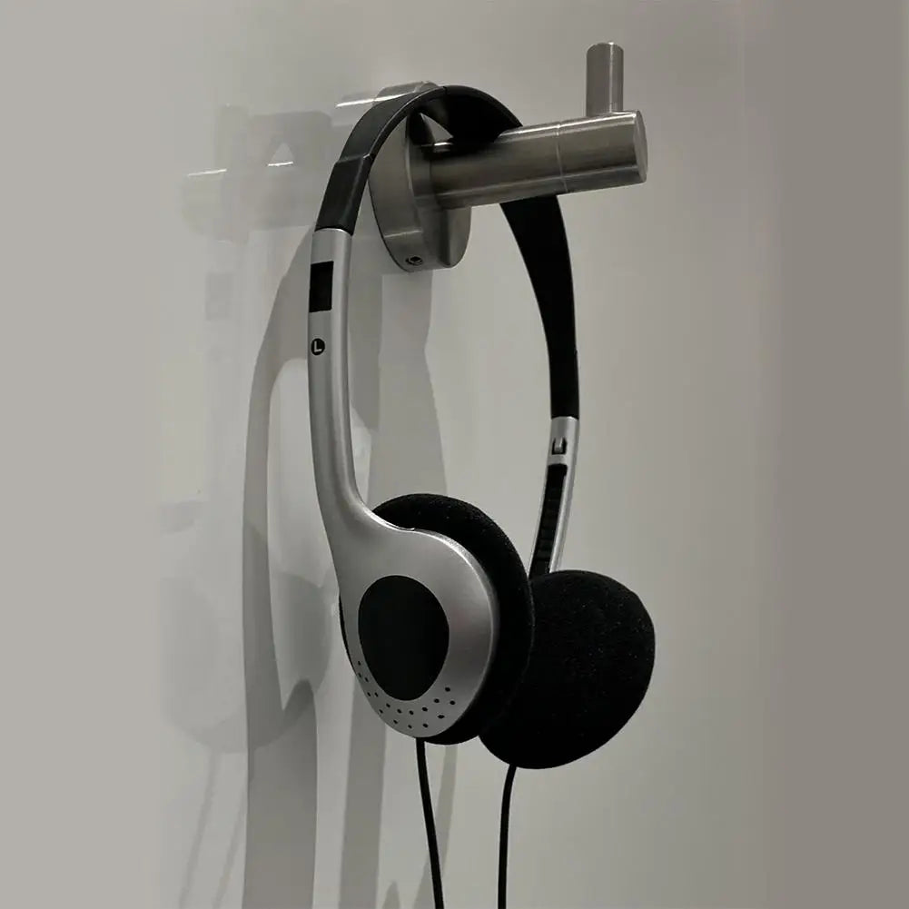 Y2K Personality Retro Headphones Millennium Style Over Ear Wired Headset Vintage Metal Band Photo Props Fashion Noise Isolation