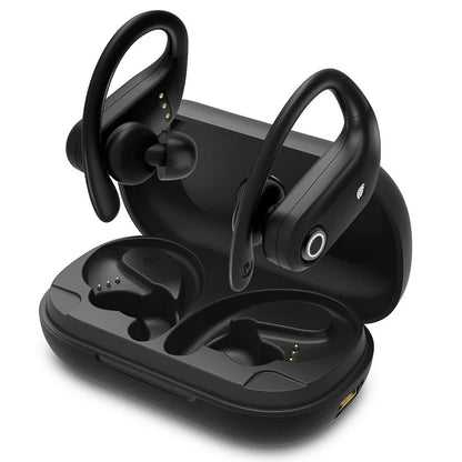 Wireless Headphones TWS Bluetooth 5.0 Earphones Sport Stereo Earbuds Headset For Phone with 4-Mics Clear Call Power Bank 1200mAh