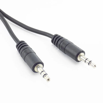 0.5m/1m 3.5mm to 3.5mm Aux Jack Male Extension cord AUX Audio Cable connectors earphone music player Headphones