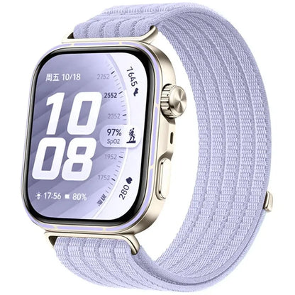 Official Nylon Braided Strap for Huawei Watch Fit 5/5 Pro Breathable Bracelet Watchband Huawei Watch Fit 4 Pro/4/3 Accessories