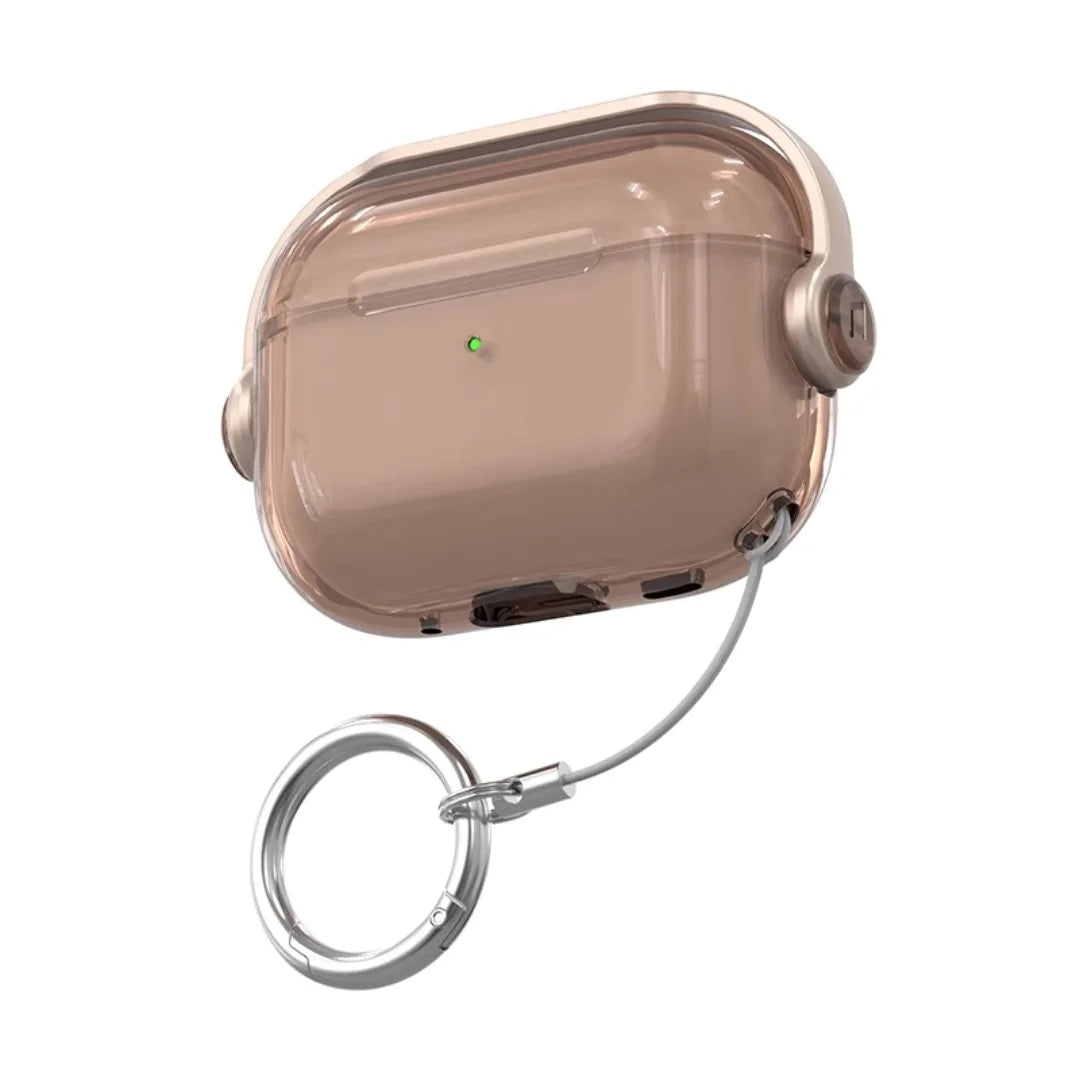 For AirPod Pro3 Case With Lock Shockproof Protective Cover with Cleaner Kit For Airpod 4 Case For AirPods Pro 3 Phone Stand Case