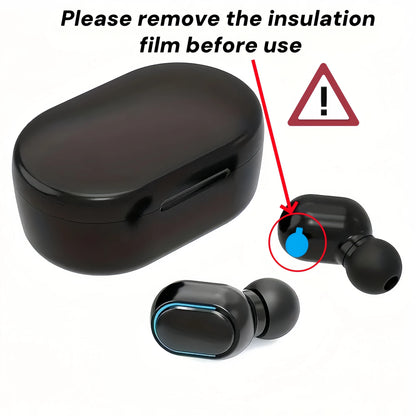 E7S, TWS True Wireless Earphones with Digital Display Screen, Bluetooth 5.4 Suitable for Outdoor Activities Such as Running