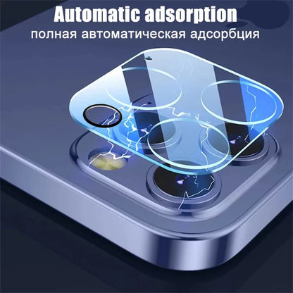 3PCS Camera Lens Glass For iPhone 17 Air 16 18 Pro Max 16 Plus 15 14 11 13 12 Mini HD Lens Protective Glass For iPhone 18 Ultra
