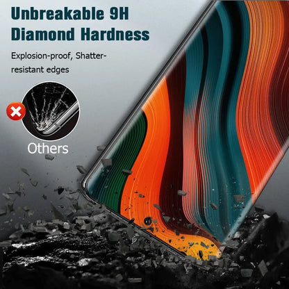 Fingerprint Curved Screen Protectors For Samsung Galaxy S23 S24 Ultra S25 S26 S22 S21 S20 Note 10 20 Ultra S10e Tempered Glass