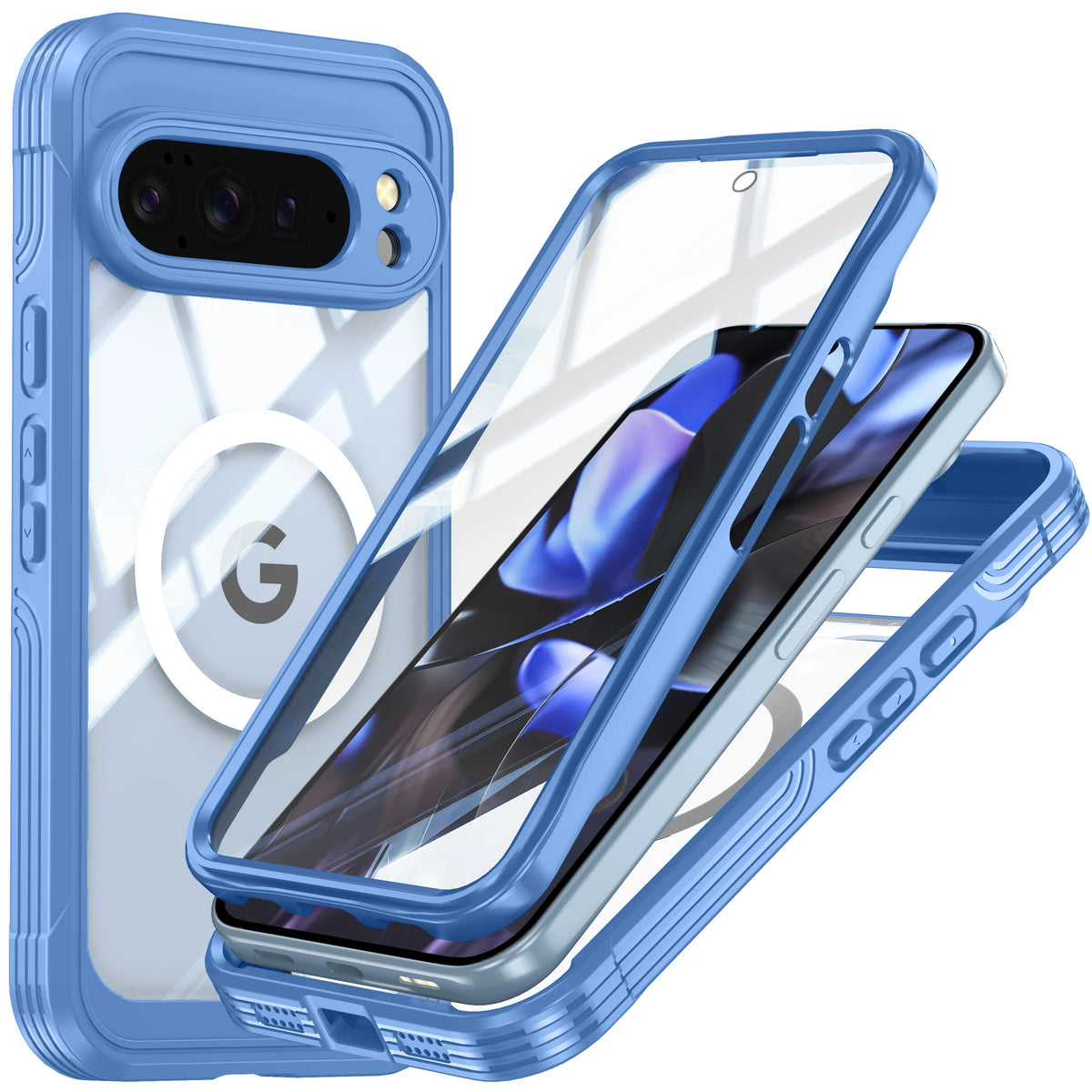 Shellbox Suitable for Google Pixel 10 Pro XL Pixel 8PRO/9A 9PRO XL All Inclusive Phone Case, Anti Drop, Armored Appearance