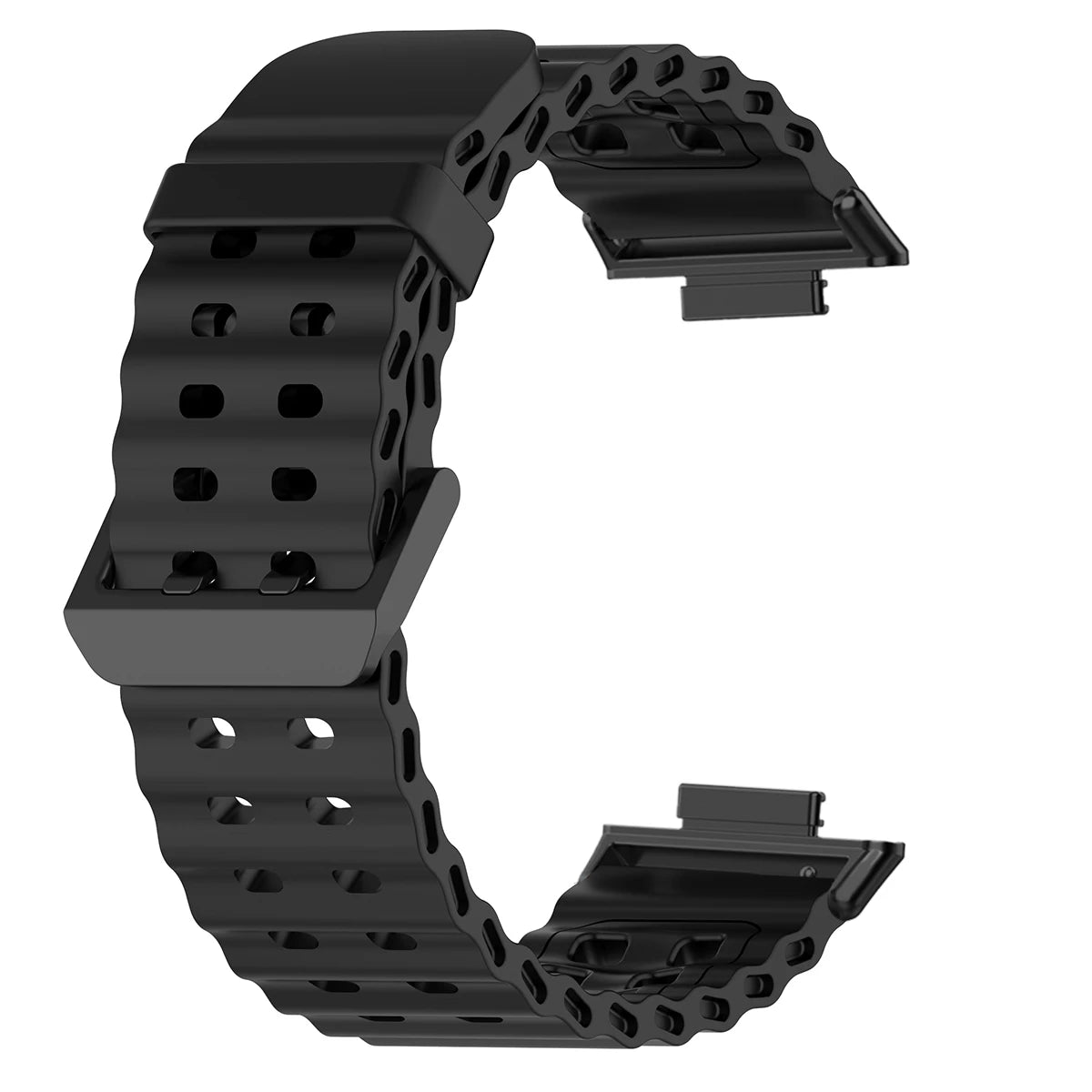 Soft Silicone Strap for Redmi Watch 6 5 4 Sports Two Tone Wristband for Xiaomi Mi Band 8 9 Pro Adjustable Rubber Wristband