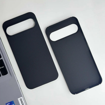 For Google Pixel 9 /9 Pro/9 ProXL/ 9A, 600D/1500D Kevlar Aramid Fiber Case – Magnetic, Ultra-Thin Hard Shell, Shockproof Cover