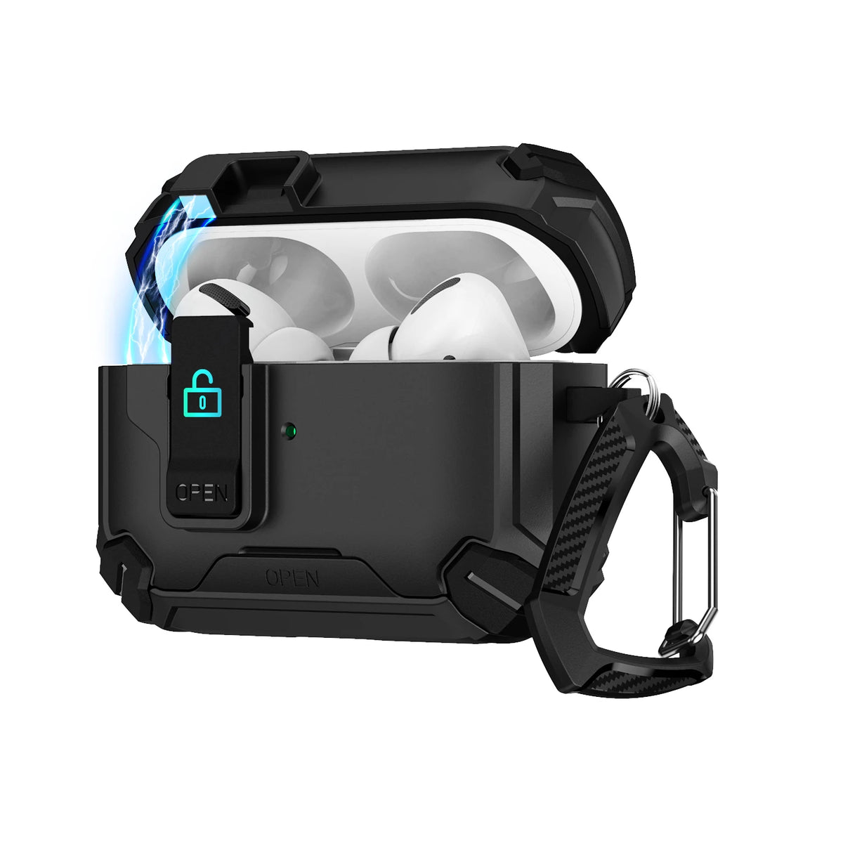 Phone Holder Security Lock Cover For AirPods Pro 3 2025 Case For AirPods Pro3 Pro 3rd Gen 2025 Cases Shockproof  Headphone Cover