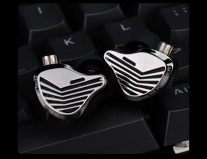 GK-KUNTEN Wired Earphones Flagship Single Motion In Ear Heavy Bass Fever HIFI High Quality Earphones