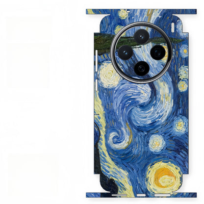 Colorful Sticker for VIVO X200 X300 PRO Back Screen Protector with Hing Side Skin  Protective Film