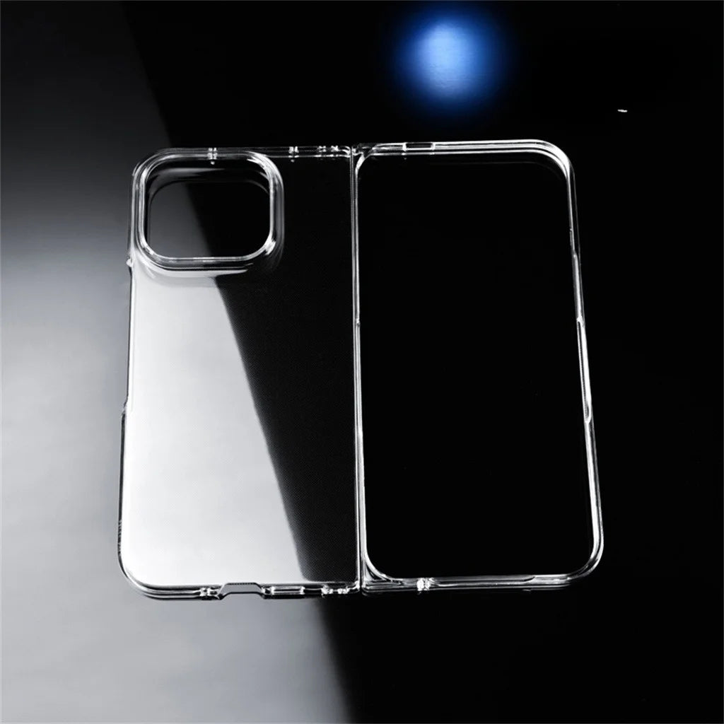 Hard PC Transparent Phone Case For Google Pixel 9 10 11 Pro Fold Front Back Clear Bumper  Shockproof Protective Cover Funda Etui