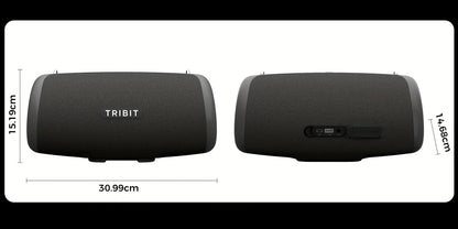 Tribit StormBox Lava 80W Bluetooth Speaker Portable Wireless Speaker IP67 24H Playtime Deep Bass XBass TWS Pairing Outdoor Party