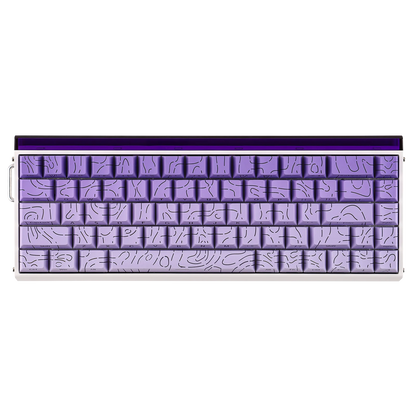 AULA Hero68 HE 65% ANSI US Layout Hot-Swap Wired Magnetic Gaming Keyboard 8kHZ Rapid Hall Effect Switch RGB Backlight Light Box
