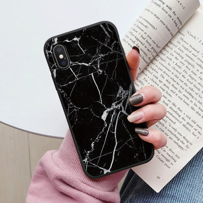 Fashion Marble Cover For iphone X XS MAX Soft Protective Cases Silicone Coque Bumper Fundas For iphone X XSMA iphoneX Shell Bags