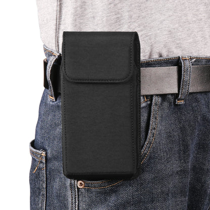 Nylon Belt Clip Phone Case Man Waist Bag For iPhone 17 16 15 14 13 Pro Max Samsung S25 S24 S23 S22 S21 Plus Redmi Holster Cover