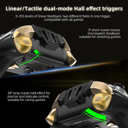 Anbernic RG G01 / RG P01 Retro Games Controller Hall Effect Triggers XBOX Gamepad for PC Android IOS Steam Linux Supports Bluetooth 5.3/Wired/2.4G Wireless