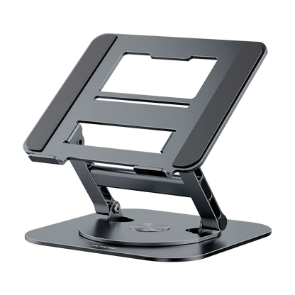 Laptop Stand 360° Rotatable Notebook Holder Liftable Desk Riser Stand Aluminum Alloy Stand Compatible With 9.7-17.3 Inch Laptops