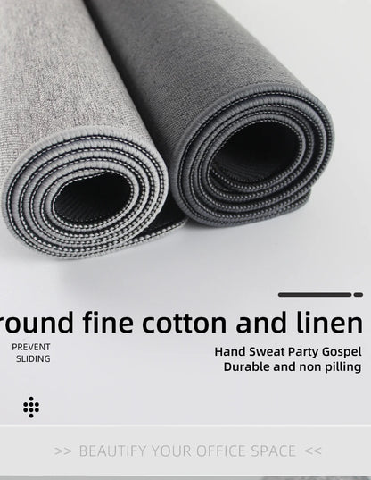 Cotton and Linen Rubber XXL Mouse Pad Gaming MousePad Large Desk Mat Gaming PC Desk Mat Keyboard Pad Computer Desk Pad