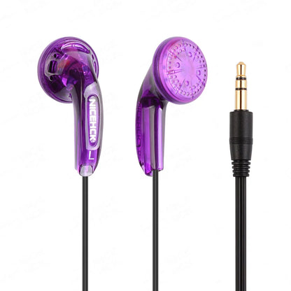 NICEHCK Traceless Colorful HIFI In-ear Earphone 15.4mm Dynamic Unit Sport Music Headset Microphone Earbud IEM Vido MX500 MX980