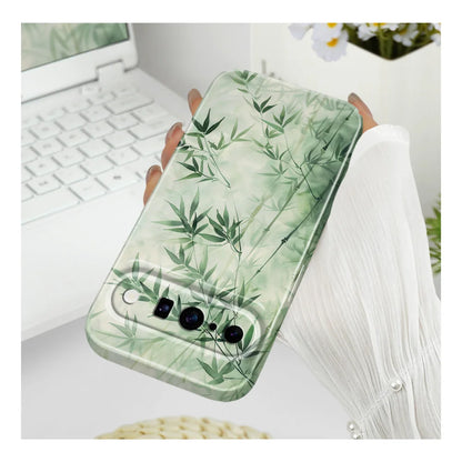 Green Bamboo Forest Phone Case For Google Pixel 10 9 9A 8 8A 7 7A Pro XL 5G Film Hard Cover