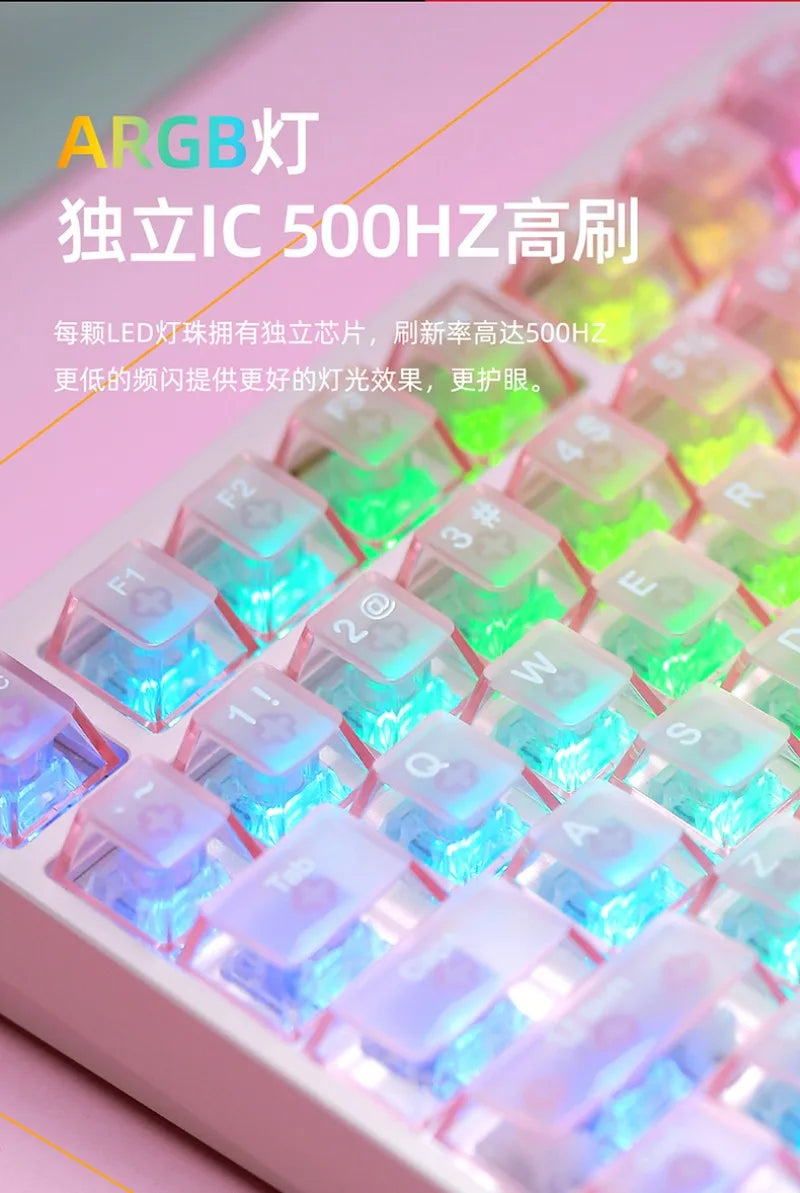 IROK MG75 PRO Mechanical Keyboard MG75 MAX Magnetic Switch 0.001RT Quick Release Gasket Structure 8K Low Latency Gaming Keyboard