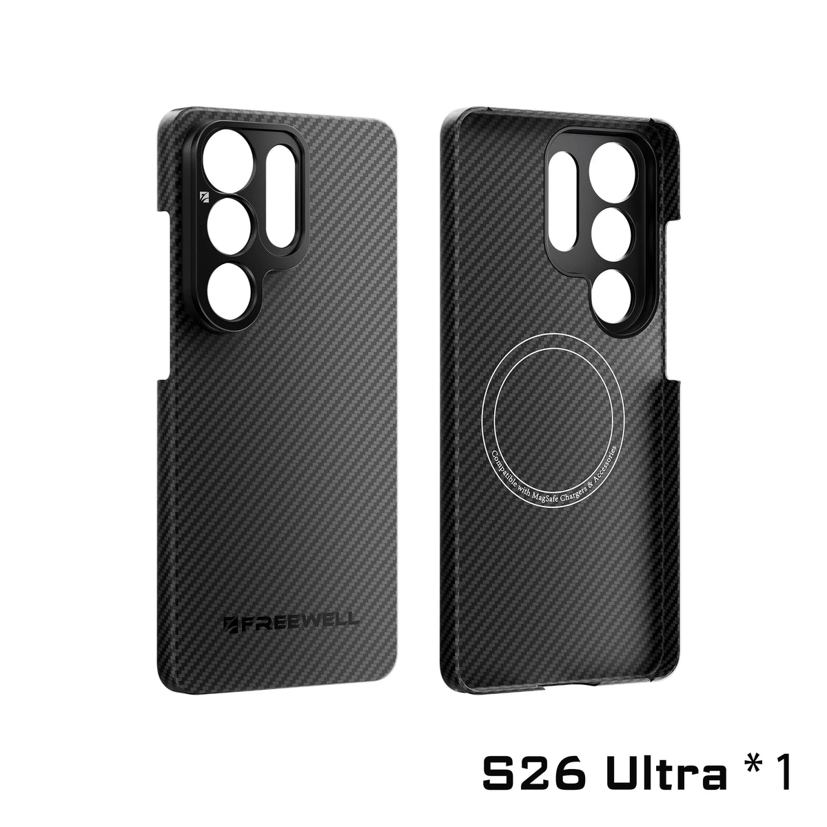Freewell 17mm Thread Mount Phone Case for Samsung Galaxy S23 / S24 / S25 / S26 Ultra, Pro Filmmaker Photography Accessories
