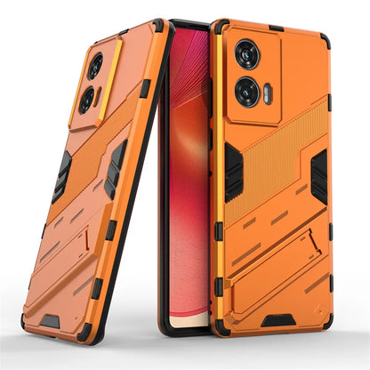 For Motorola Edge 50 Fusion 5G Case Magnetic Armor Shockproof Stand Phone Cases for Moto Edge50 Fusion Edge50Fusion Back Cover