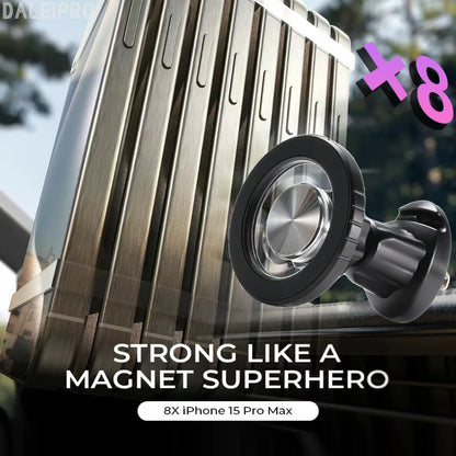 For Toyota Prado LC250 250 2024 2025 Multifunctional Storage Box Dual Phone Holder Car Magnetic Phone Holder Magsafe Charger