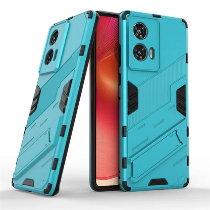 For Motorola Edge 50 Fusion 5G Case Magnetic Armor Shockproof Stand Phone Cases for Moto Edge50 Fusion Edge50Fusion Back Cover