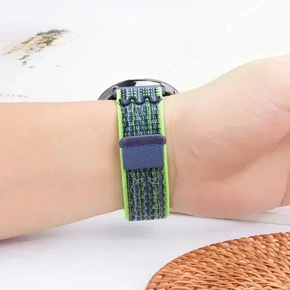 20mm 22mm Nylon Strap For Amazfit T-Rex3 Pro 44mm 48mm/Active 2 square Braided Bracelet Band For Amazfit Bip 6-5/Balance 2/Helio