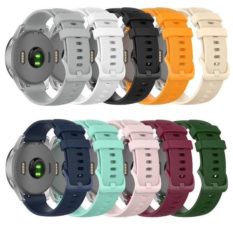 20mm 22mm Watch Strap Band For Garmin Vivoactive 3 4 5/Venu 2 Plus/Venu 3/Forerunner 265 965 745 645 255 Bracelet Wristband