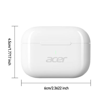 Acer Ohr803 Wireless Earphones, In-Ear Bluetooth 6.0, Stable Transmission, Noise Reduction for Calls, High-Definition Stereo Sound Quality, Suitable for Use during Sports, Running, and Cycling
