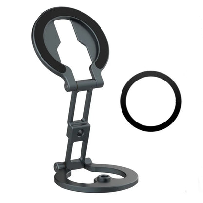 NEW Dual Side Magnetic Phone Holder with 1/4" Screw Tripod Mount Desk GYM Mount For iPhone Android MagSafe Slim Phone Stand
