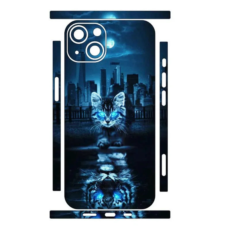 2Pcs Stickers for Iphone 17 Pro Max Iphone 15 Full Cover Stickers Back Film for iphone 15 Pro Max 14 13 12 Skin Stickers