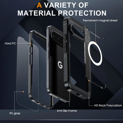 Shellbox Suitable for Google Pixel 10 Pro XL Pixel 8PRO/9A 9PRO XL All Inclusive Phone Case, Anti Drop, Armored Appearance