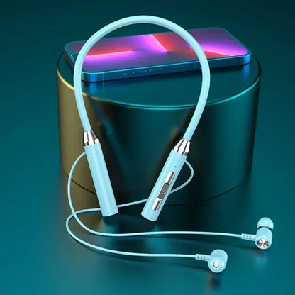 K58 Wireless Headphones Bluetooth Neckband Magnetic Headphones for Sports and Running Bluetooth 5.3 Headphones with Microphone
